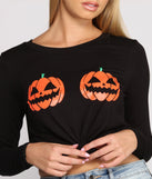 Pumpkin Patch Cropped Graphic Tee