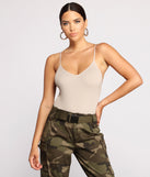 With fun and flirty details, Basic Vibes Seamless Bodysuit shows off your unique style for a trendy outfit for the summer season!
