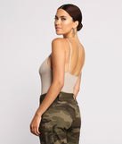 With fun and flirty details, Basic Vibes Seamless Bodysuit shows off your unique style for a trendy outfit for the summer season!