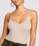 With fun and flirty details, Basic Vibes Seamless Bodysuit shows off your unique style for a trendy outfit for the summer season!