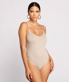 With fun and flirty details, Basic Vibes Seamless Bodysuit shows off your unique style for a trendy outfit for the summer season!