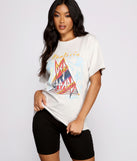 With fun and flirty details, Oversized Def Leppard Band Tee shows off your unique style for a trendy outfit for the summer season!