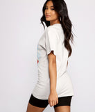 With fun and flirty details, Oversized Def Leppard Band Tee shows off your unique style for a trendy outfit for the summer season!