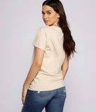 With fun and flirty details, Nirvana Graphic Vintage Tee Shirt shows off your unique style for a trendy outfit for the summer season!
