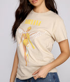 With fun and flirty details, Nirvana Graphic Vintage Tee Shirt shows off your unique style for a trendy outfit for the summer season!
