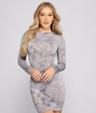 Feelin' Trendy Tie Dye Mini Dress