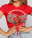With fun and flirty details, Such A Babe Lace-Up Graphic Tee shows off your unique style for a trendy outfit for the summer season!