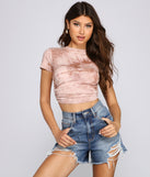 With fun and flirty details, Open Back Tie Dye Top shows off your unique style for a trendy outfit for the summer season!