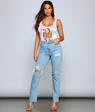 With fun and flirty details, Reign In Style Queen Of Hearts Bodysuit shows off your unique style for a trendy outfit for the summer season!