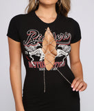 Born To Ride Lace Up Mini Dress is a trendy pick to create 2023 festival outfits, festival dresses, outfits for concerts or raves, and complete your best party outfits!