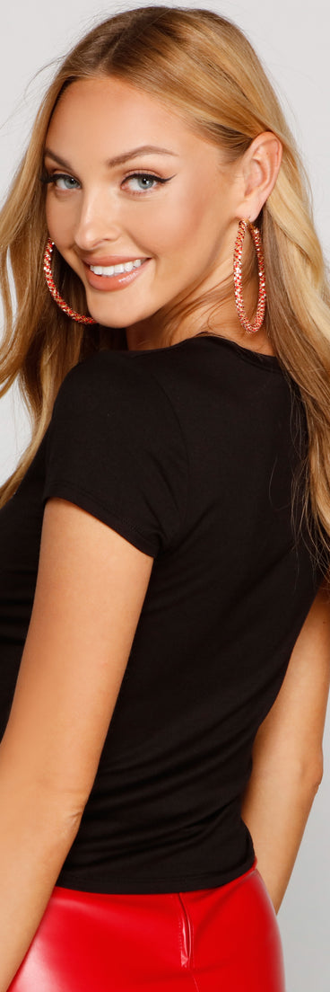 With fun and flirty details, Love To Be Wild Skeleton Graphic Tee shows off your unique style for a trendy outfit for the summer season!