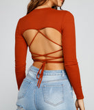 With fun and flirty details, Outlaw Cutie Open Back Crop Top shows off your unique style for a trendy outfit for the summer season!