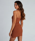 Totally Fab Ribbed Mini Dress