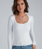 With fun and flirty details, the Basic Must-Have Long Sleeve Top shows off your unique style for a trendy outfit for the spring or summer season!