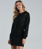 That Edgy Look Slash Corset Hoodie Tunic is a trendy pick to create 2023 festival outfits, festival dresses, outfits for concerts or raves, and complete your best party outfits!