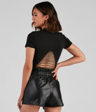With fun and flirty details, Racer Babe Cropped Graphic Tee shows off your unique style for a trendy outfit for the summer season!