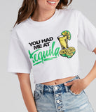Drink Please Graphic Crop Tee is a trendy pick to create 2023 festival outfits, festival dresses, outfits for concerts or raves, and complete your best party outfits!