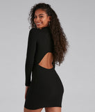 Major Double Take Knit Mini Dress