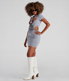 With fun and flirty details, Daydream Graphic Cutout Tunic Top shows off your unique style for a trendy outfit for the summer season!