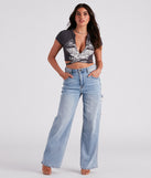 Biker Vibes Motorcycle Cropped Graphic Tee is a fire pick to create 2023 festival outfits, concert dresses, outfits for raves, or to complete your best party outfits or clubwear!