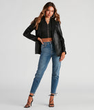 With fun and flirty details, All In The Deets Long Sleeve Crop Top shows off your unique style for a trendy outfit for the summer season!