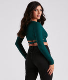 With fun and flirty details, Stylish Staple Henley Crop Top shows off your unique style for a trendy outfit for the summer season!