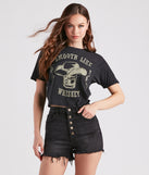 You're Smooth Like Whiskey Graphic Tee is a fire pick to create 2023 festival outfits, concert dresses, outfits for raves, or to complete your best party outfits or clubwear!