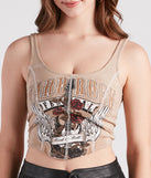 Rock And Roll Babe Graphic Tank is a fire pick to create 2023 festival outfits, concert dresses, outfits for raves, or to complete your best party outfits or clubwear!