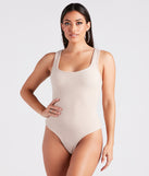 With fun and flirty details, Casual Vibes Sleeveless Scoop Neck Bodysuit shows off your unique style for a trendy outfit for the summer season!
