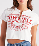 Wild West Cowgirl Safety Pin Graphic Tee is a fire pick to create 2023 festival outfits, concert dresses, outfits for raves, or to complete your best party outfits or clubwear!