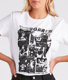Punk Rock Girl Cropped Graphic Tee is a fire pick to create 2023 festival outfits, concert dresses, outfits for raves, or to complete your best party outfits or clubwear!
