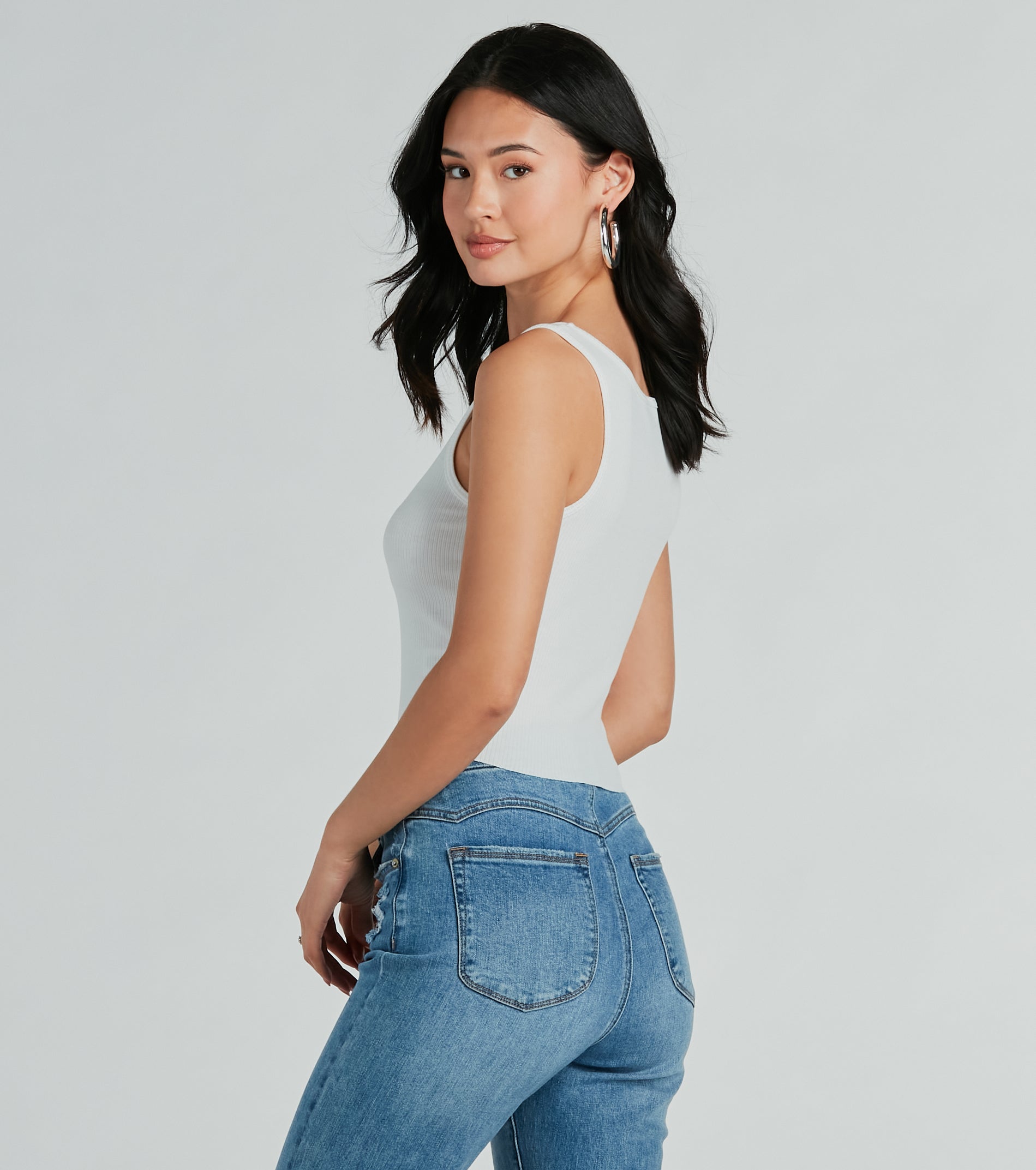 Feeling Lucky Graphic Tank Crop Top | Windsor