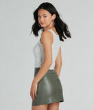 With fun and flirty details, the Luck And Whiskey Graphic Tank Crop Top shows off your unique style for a trendy outfit for summer!