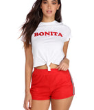 Knotted Bonita Crop Tee