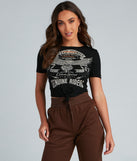 Genuine Riders Eagle Tee is a trendy pick to create 2023 festival outfits, festival dresses, outfits for concerts or raves, and complete your best party outfits!