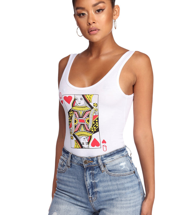 Queen Of Hearts Bodysuit