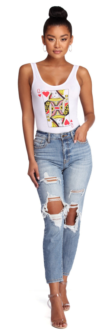 Queen Of Hearts Bodysuit