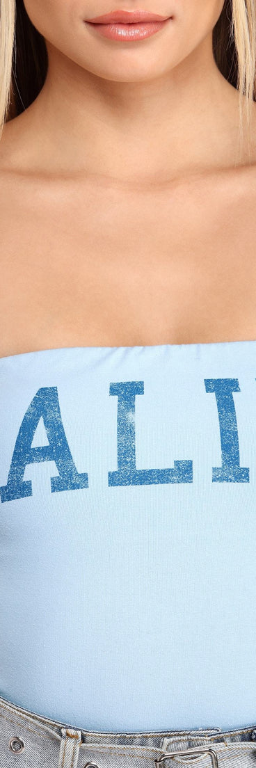 Malibu's Most Wanted Crop Top