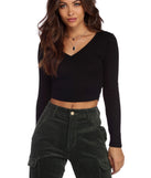 With fun and flirty details, Perfect Knit Crop Top shows off your unique style for a trendy outfit for the summer season!