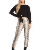 Knotty Intentions Cropped Sweatshirt