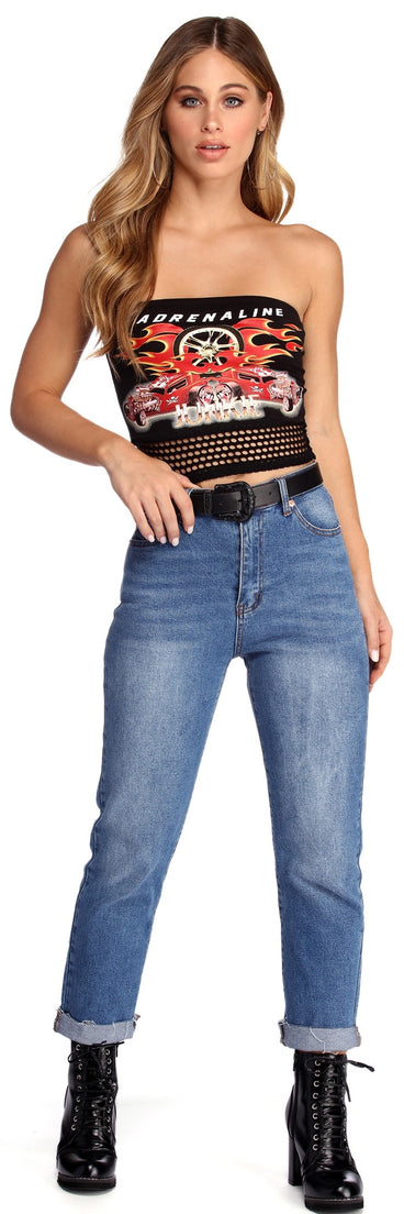 Need For Speed Crop Top