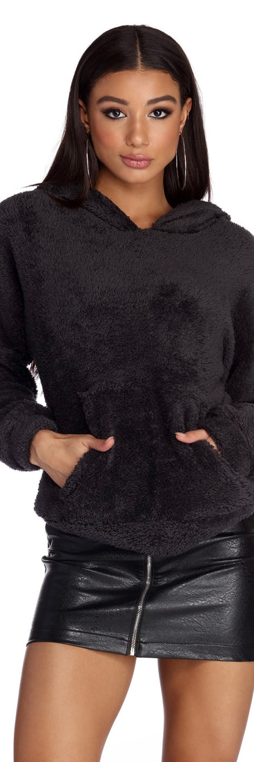 Comfy Cozy Plush Hoodie