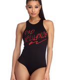 Bad Influence Knit Bodysuit