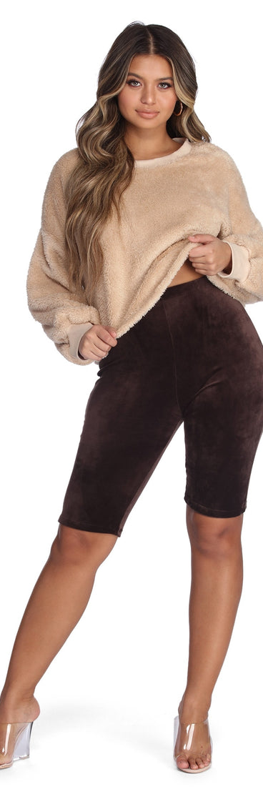 Feeling Cozy Teddy Top