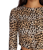 Knotty Kitten Leopard Tee for 2022 festival outfits, festival dress, outfits for raves, concert outfits, and/or club outfits