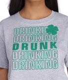 Pour Another Drink Graphic Top