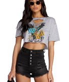 Classic Slasher Graphic Tee is a trendy pick to create 2023 festival outfits, festival dresses, outfits for concerts or raves, and complete your best party outfits!