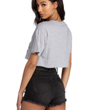 Classic Slasher Graphic Tee is a trendy pick to create 2023 festival outfits, festival dresses, outfits for concerts or raves, and complete your best party outfits!