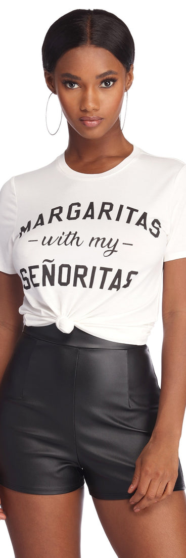 Margaritas With My Senoritas Tee