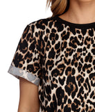 With fun and flirty details, Ready To Pounce Leopard Tee shows off your unique style for a trendy outfit for the summer season!
